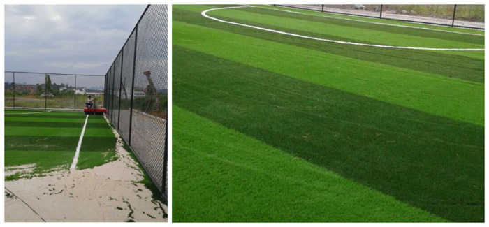 广西人工草坪足球场建设
