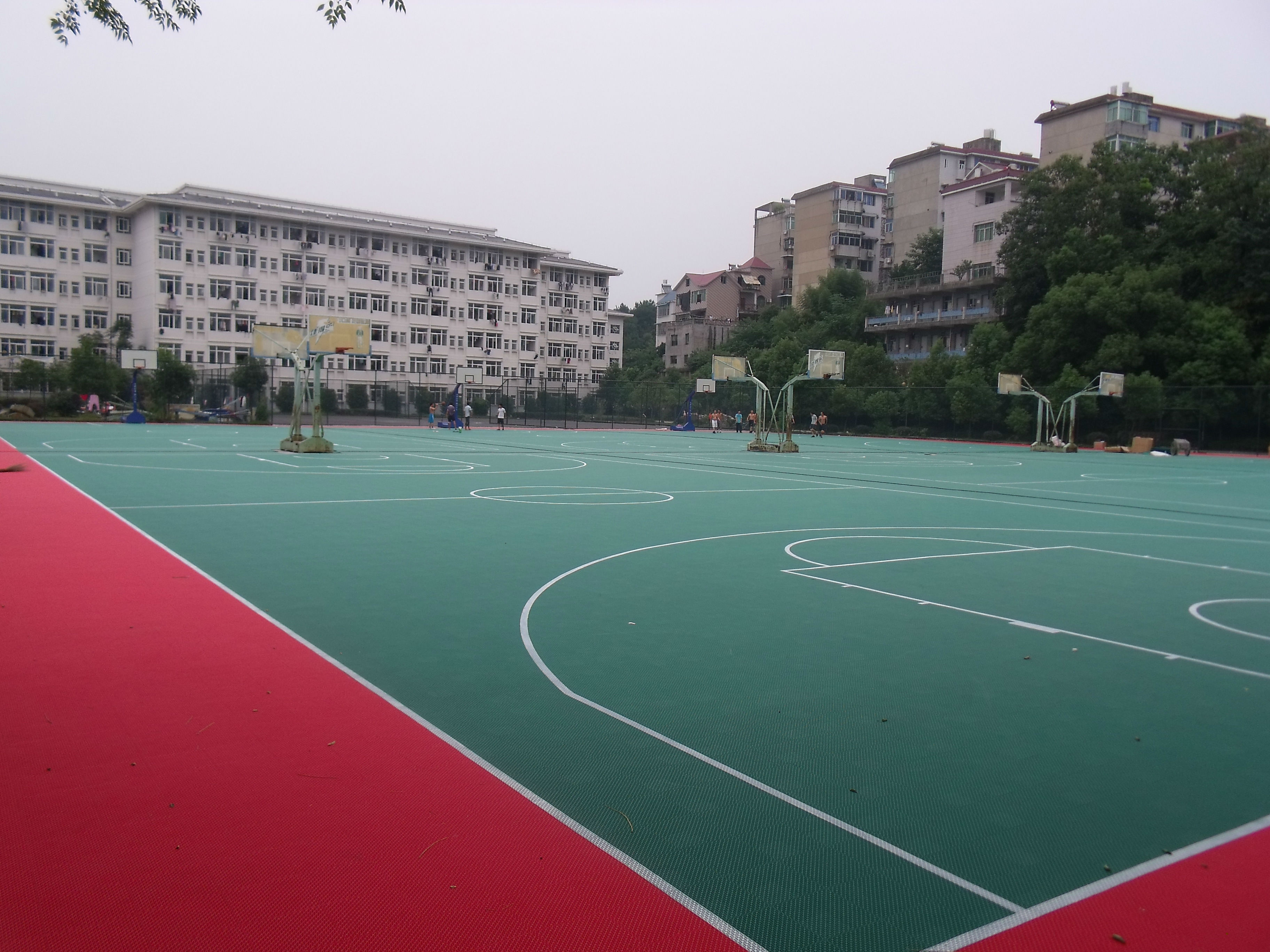 广西拼装地板|拼装地板铺设|悬浮式拼装地板|篮球场拼装地板-恒冠体育,厂家直销